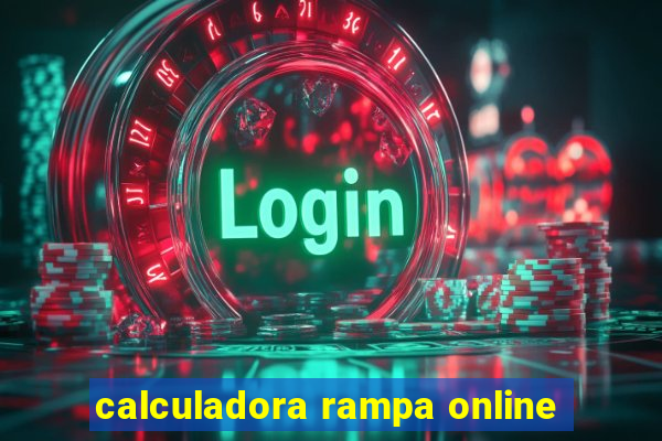 calculadora rampa online